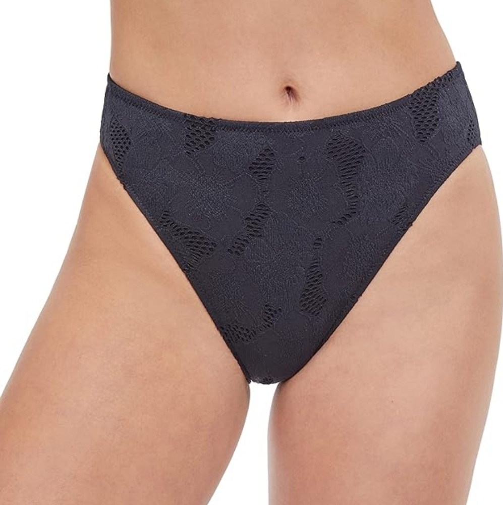 Gottex Swimwear Late Bloomer Floral Mesh Bikini Bottoms
